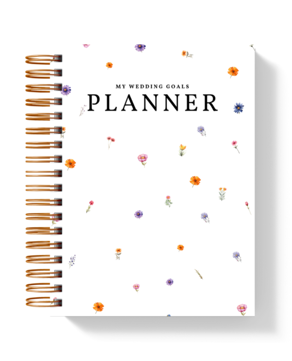 A5 Wedding Planner Book